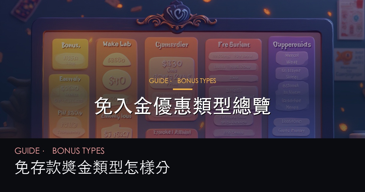 免入金優惠類型