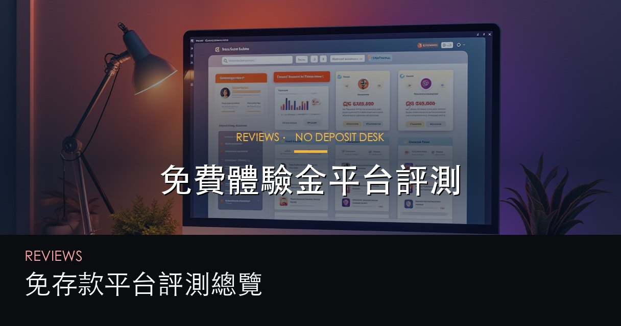免費體驗金平台評測